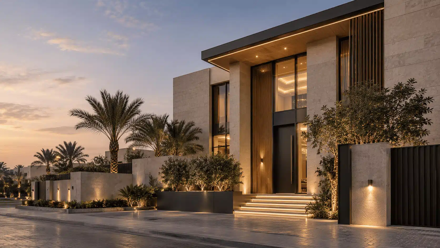 فيلا حديثة بتصميم معماري فاخر في جدة
