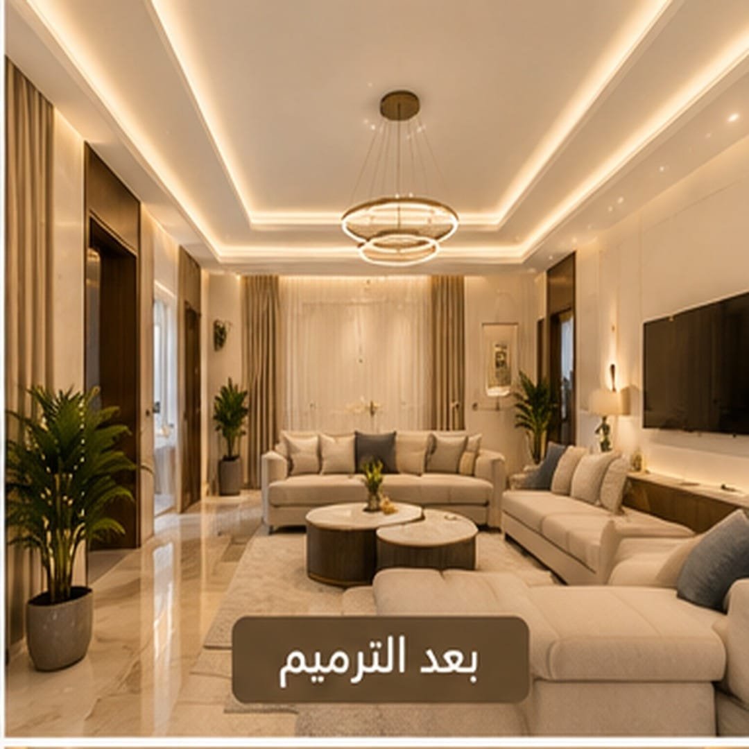 المساحة بعد الترميم والتطوير في جدة